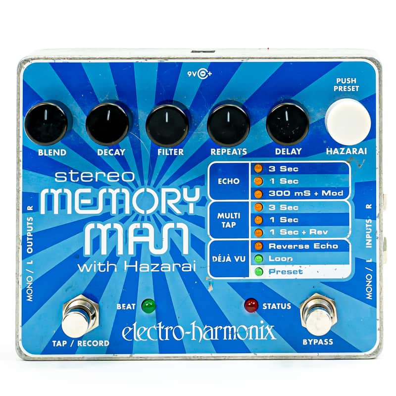 Electro-Harmonix Stereo Memory Man Hazarai