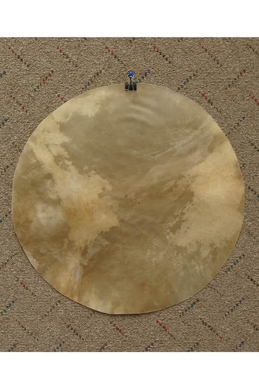 Natural Goatskin, 16", Thin image 1