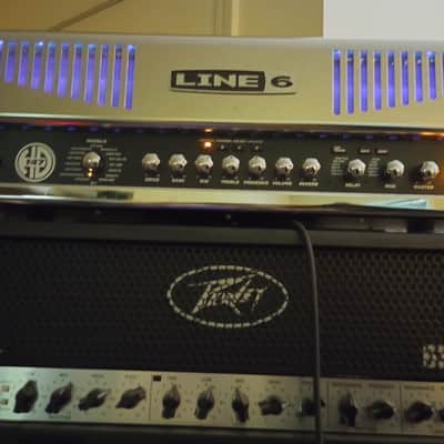 [VGC] Line 6 HD147 300-Watt Stereo Digital Modeling Guitar Amp Head; w/Power Cable & Cloth Amp Cover image 4