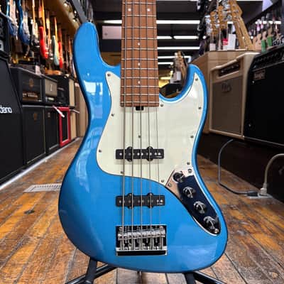 Sadowsky MetroExpress 21 Fret Vintage JJ Bass 5-String Ice Blue Metallic High Polish w/Maple Fingerboard, Padded Gig Bag image 1
