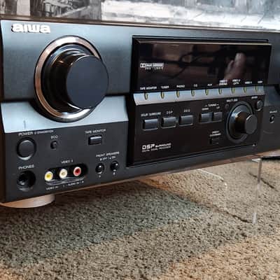 Aiwa Aiwa AV-D55 Stereo Audio Video Receiver 90s - Black image 6