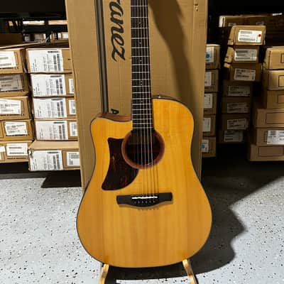 Ibanez Advanced Acoustic Left-Hand AAD170LCE Acoustic Electric Guitar - Natural Low Gloss image 1