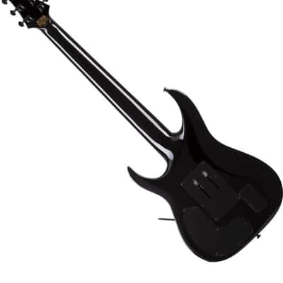 Schecter Sullivan King Banshee-7 FR-S Guitar Obsidian Blood Finish image 2