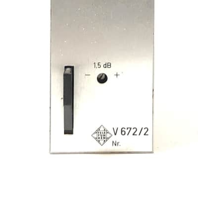 Telefunken V672/2  Dual Mic Pre  Racked and ready image 3