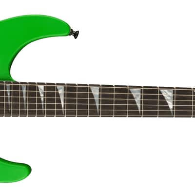 Jackson American Series Soloist SL3, Ebony Fingerboard, Satin Slime Green 2802601825 SERIAL NUMBER JAS2201909 - 7.8 LBS image 1