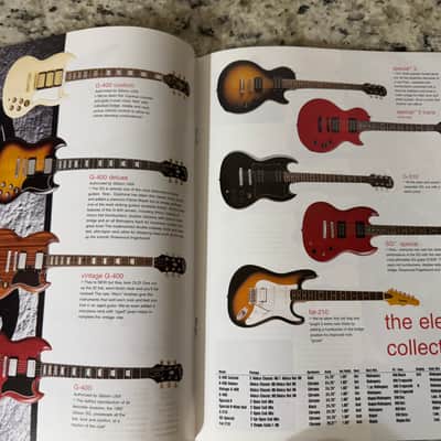 Epiphone Catalog 2003 Dot Les Paul SG flying V Explorer Noel Gallagher supernova union Jack Riviera casino John Lennon Zakk Wylde ace frehley classic custom black beauty standard 56 Goldtop Goth Thunderbird image 11
