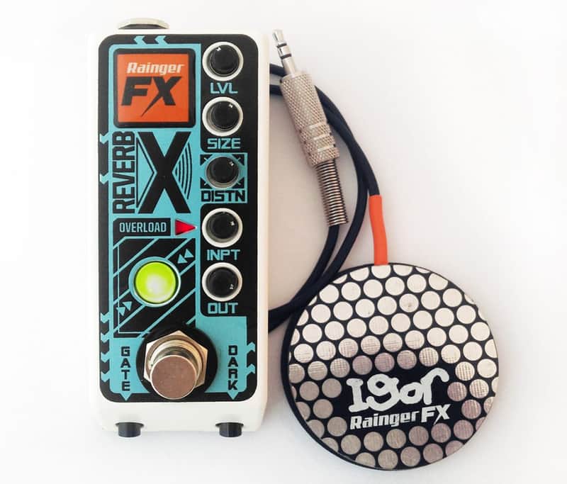 RAINGER FX REVERB-X DIGITAL REVERB & IGOR MINI PEDAL : BRAND NEW :  [DETROIT MODULAR] image 1