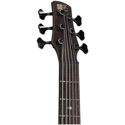 Ibanez SR1356B Premium Electric Bass, 6-String, Dual Mocha Burst Flame, Open Box (Very Good) image 7