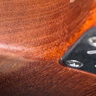 2021 Fender American Acoustasonic Series Jazzmaster electric acoustic guitar made in the usa sunburst image 11