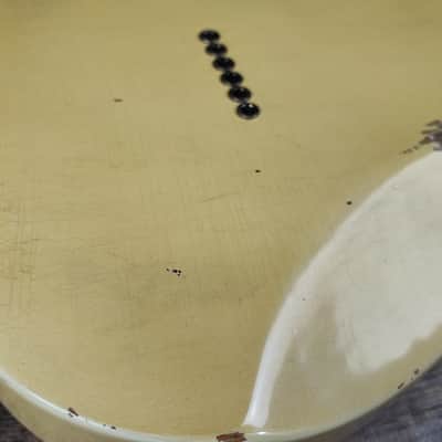 MyDream Partcaster Custom Built - Relic Aged White Deluxe 72 CuNiFe image 12