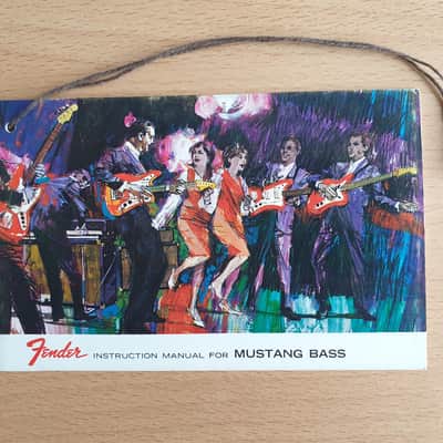 [Vintage] Fender Instruction Manual for Mustang Bass 1966 (#1) image 1
