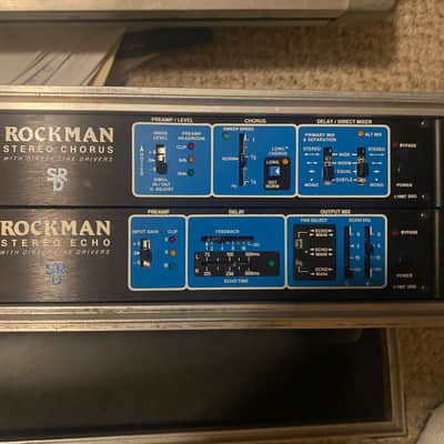 Rockman Stereo Rock Modules EQ/Chorus & Echo 1990's - Black image 1