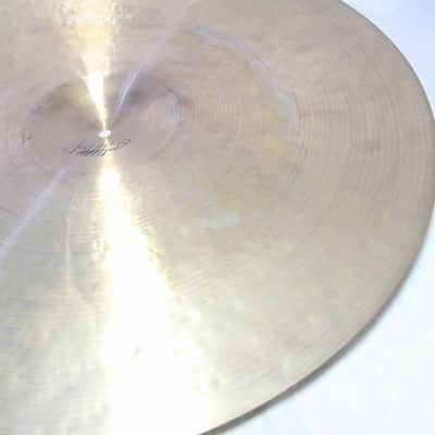 ZILDJIAN ISTANBUL K Newer New Stamp 1972?1977 22" OLD K RIDE 2632g (07/13) image 2