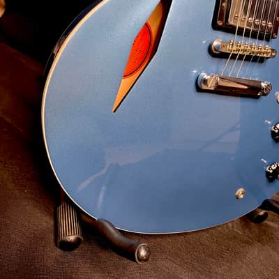 Gibson Dg 335 custom 2014 - Pelham blue image 11