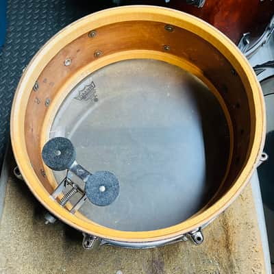 Slingerland 14x5” Hollywood Ace Snare Drum 1962 - Blue Sparkle image 8