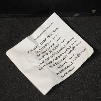 Vox Foundation Bass head & Supreme cab owned by Noel Gallagher - OASIS tour gear image 5