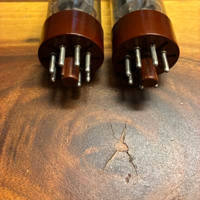 Tightly Matched Pair of Svetlana SED Winged C Pair EL34 tubes (Matched Quad Available) image 3