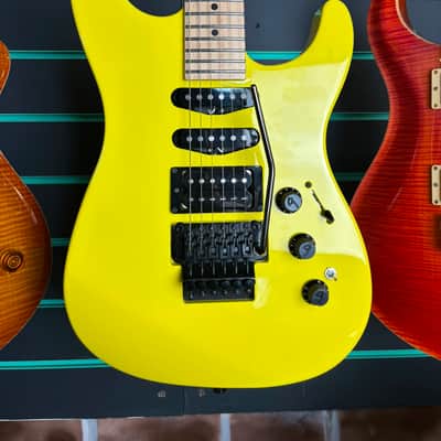 Fender Limited Edition HM Strat Frozen Yellow 2019 Electric Guitar image 3