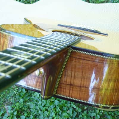 Foley 1993 Foley Boutique Guitar #93, Martin 332 Thinline. Original Hard Case ED Foley, E.A.Foley 19 image 8