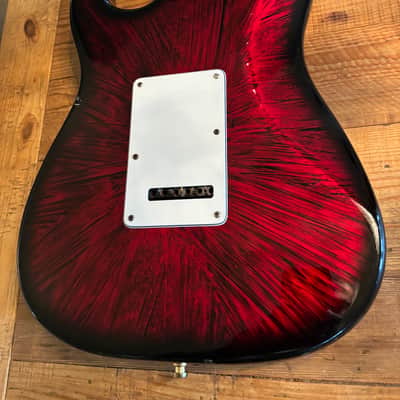 Fender Strat Plus Ultra Lace Sensors TBX Wilkinson Schallers 1991 - EXTREMELY RARE Firestorm Red image 6