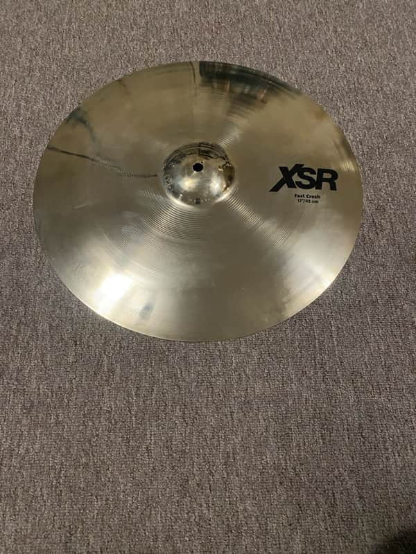 Sabian XSR 17" Fast Crash Cymbal – Brilliant Finish – Excellent Condition image 1