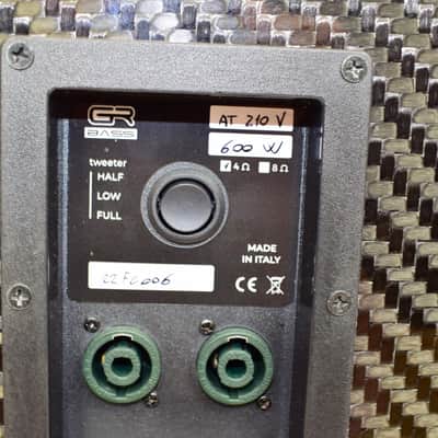 GR Bass AT 210V+ 2x10" 600-Watt Bass Guitar Cabinet image 8
