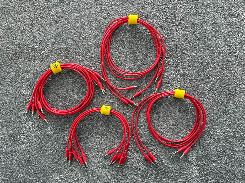 ALM Busy Circuits Patch Cables Red image 1