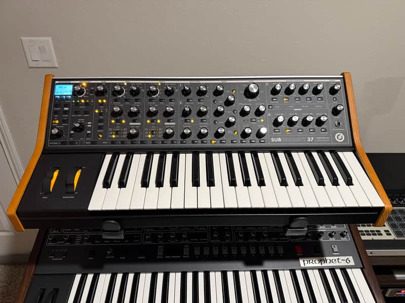 Moog Subsequent 37 Analog Synth 2017 - Present - Black image 1