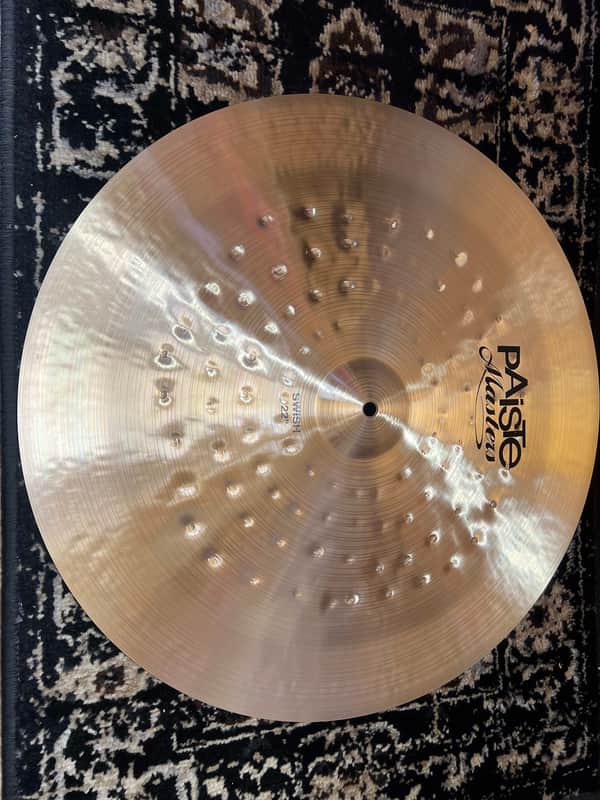 Mint Paiste 22" Masters Series Swish Cymbal - Traditional image 1