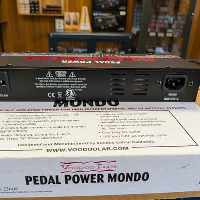 Voodoo Lab Pedal Power Mondo Power Supply w/Box & Cables (Use) image 3