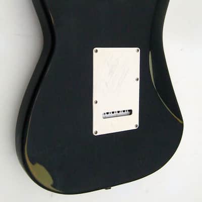Fender Squier Stratocaster - Light Relic Black image 10