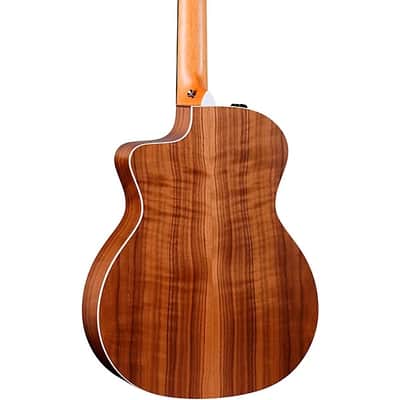 Taylor 214ce-N Nylon Acoustic Electric Guitar - Natural image 4