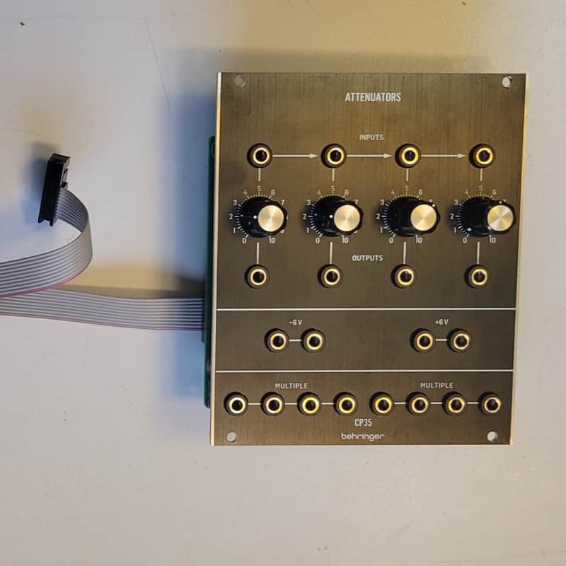 Behringer CP35 Attenuators Eurorack Synthesizer Module 2020 - Present - Black image 1