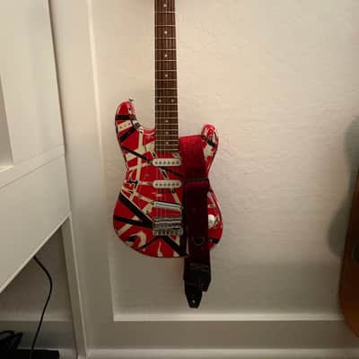 Used Custom Painted and Upgraded (Aged and Relic'ed) Fender Squier Mini Strat With Matching Pickguard/Headstock image 4