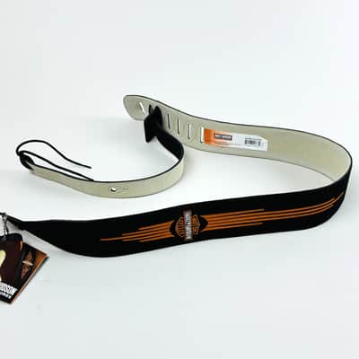 Harley Davidson HD-S007 Suede Guitar Strap – NOS 2005 image 2