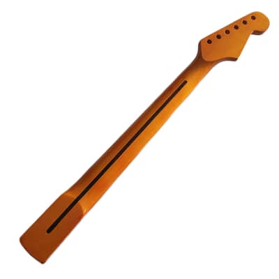 Full Scalloped Maple Guitar Neck,22-Fret Left hand image 3