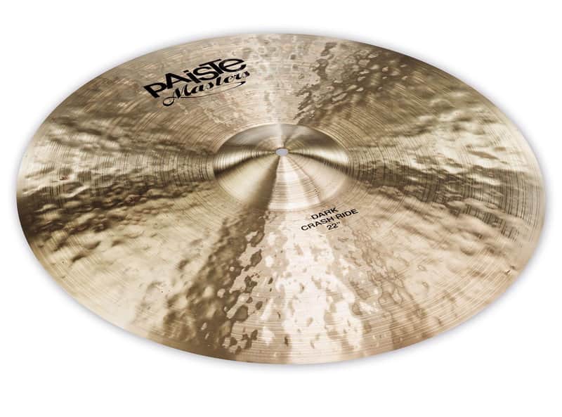 Paiste Masters 22" Dark Crash Ride Cymbal image 1