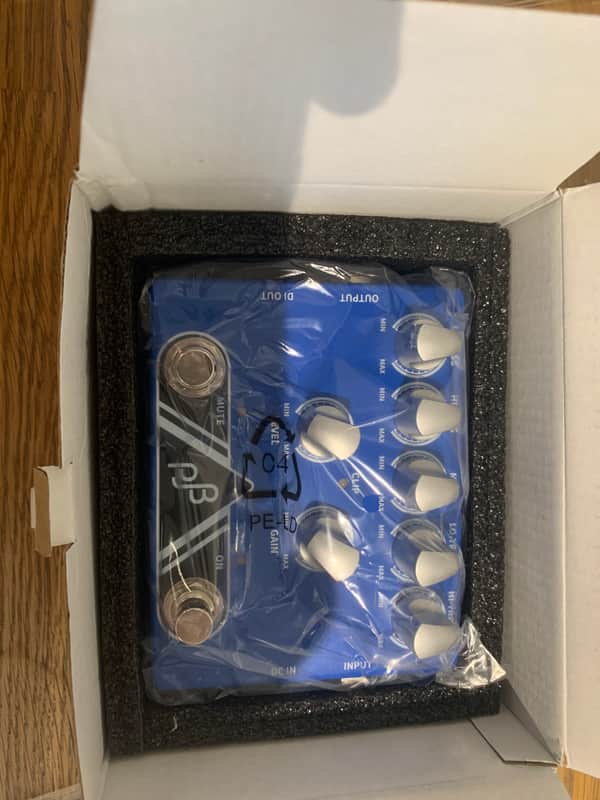 Phil Jones Bass PE-5 5 Band EQ Pre-Amp, Direct Box, & Signal Booster Pedal image 1