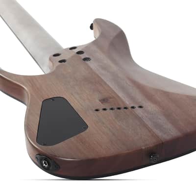 Schecter Omen Elite-7 Multiscale Black Cherry Burst image 5