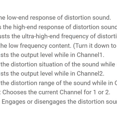 NuX NDS5 Fireman Distortion - Dual Brown Sound image 5