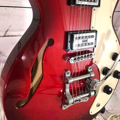 Ibanez AMF73T-SRD-12-01 Semi-Hollowbody - Sunset Red - 2014? image 3