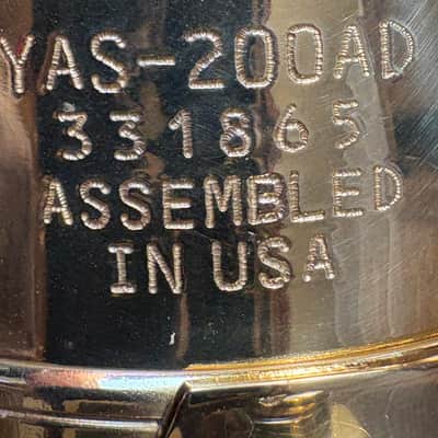 Yamaha YAS-200AD Alto Saxophone image 6