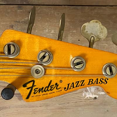Fender Jazz Bass with Rosewood Fretboard 1972 - Sunburst image 3