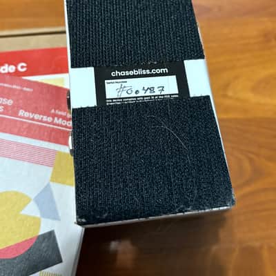 Chase Bliss Audio Reverse Mode C 2023 - White Graphic image 4