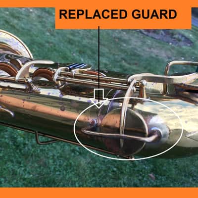 LOVELY WAYNE SHORTER MODEL RARE BUNDY-ELKHART-SELMER-BUESCHER TENOR SAXOPHONE 1950 APRX PROFESSIONAL ORIGINAL FINISH PLAY READY TESTED FREE SHIP image 14