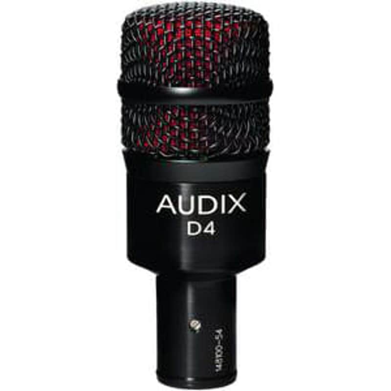 Audix D4 Dynamic Drum and Instrument Microphone For Low Frequencies - Mint, Open Box image 1