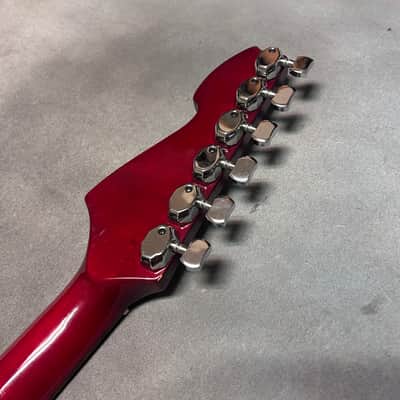 1960's Galanti Grand Prix Electric Guitar Cherry Red w/OHSC image 7