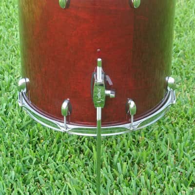 🎵 GRETSCH CATALINA MAPLE 16" FLOOR TOM in CHERRY RED for YOUR DRUM SET 🎵 RL912 image 4