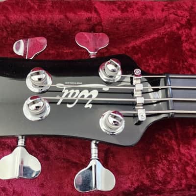 Wal MK1 2012  Black  4 string bass guitar image 4