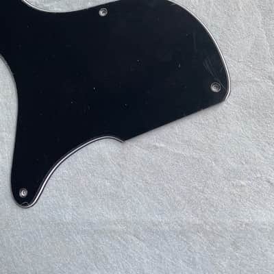 New Guitar Pickguard Fits Gibson Les Paul Junior 1958 Guitar Pickguard Scratch Plate,3 Ply Black image 3